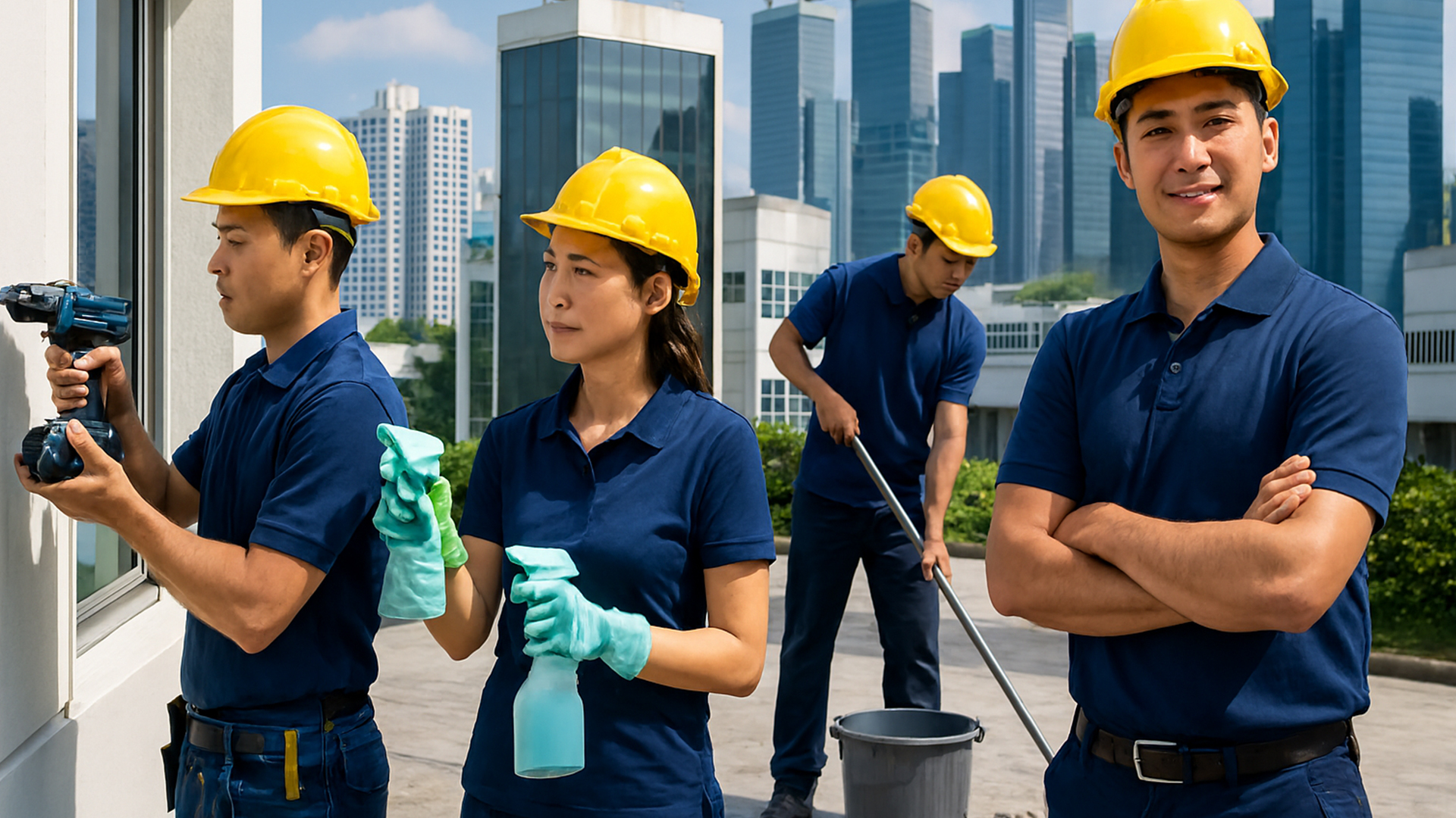 Cleaning services in Singapore