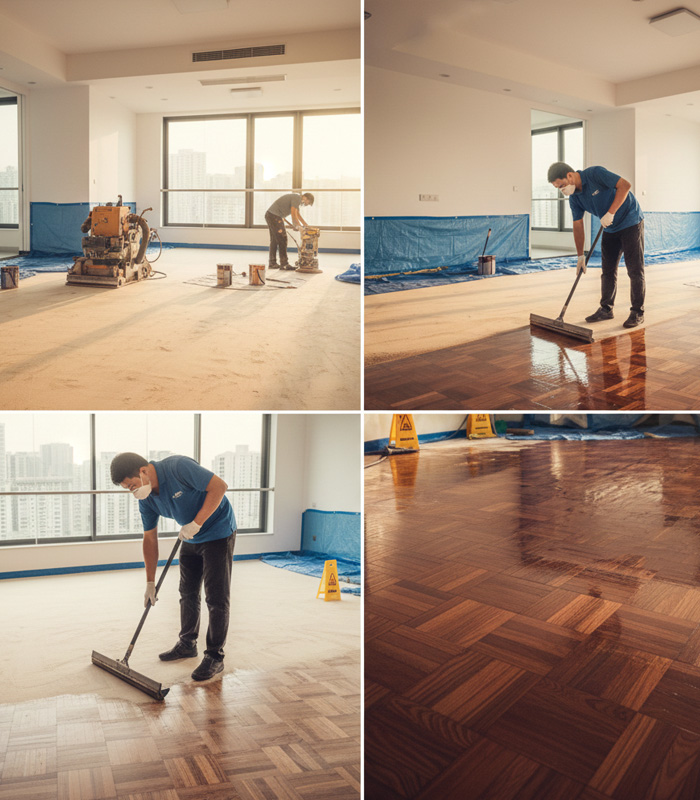 parquet sanding Singapore