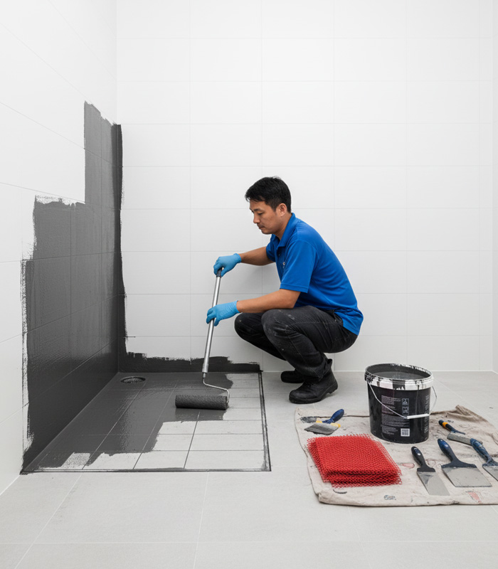 toilet waterproofing Singapore